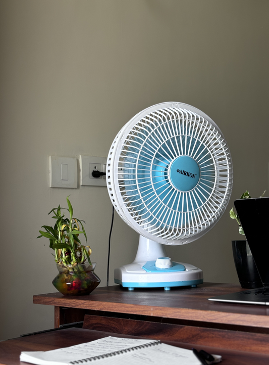 Supra Speed Table Cum Wall Fan | Super Quiet | 15 Ft Air Delivery | Super-Efficient | Low Power Consumption
